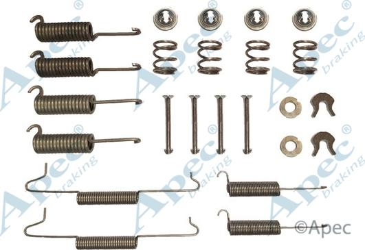 APEC KIT850 - Accessory Kit, brake shoes car-mod.net
