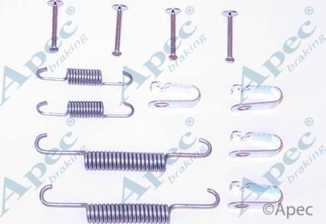 APEC KIT2016 - Accessory Kit, parking brake shoes car-mod.net
