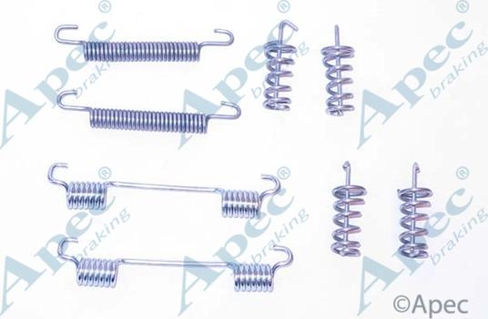 APEC KIT2026 - Accessory Kit, parking brake shoes car-mod.net