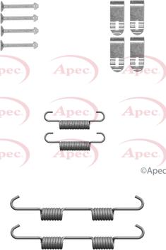 APEC KIT2139 - Accessory Kit, parking brake shoes car-mod.net