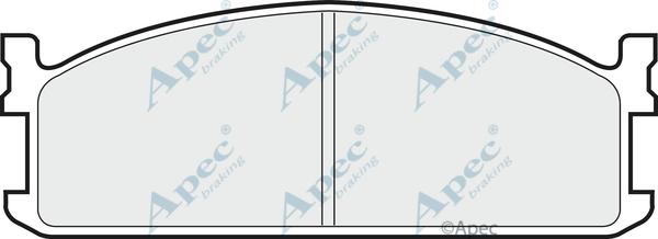 APEC PAD483 - Brake Pad Set, disc brake car-mod.net