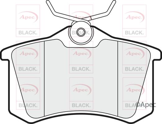 APEC PAD1020B - Brake Pad Set, disc brake car-mod.net