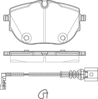 APEC PD4053 - Brake Pad Set, disc brake car-mod.net