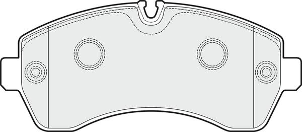 APEC PD3648 - Brake Pad Set, disc brake car-mod.net