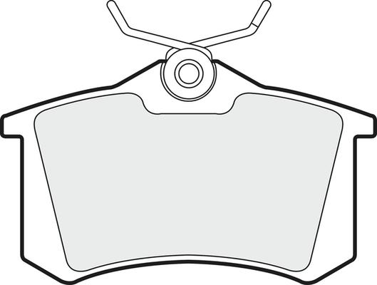APEC PD3005 - Brake Pad Set, disc brake car-mod.net