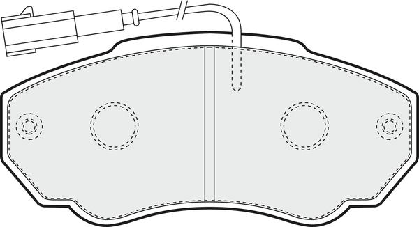 APEC PD3119 - Brake Pad Set, disc brake car-mod.net