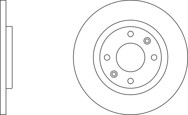 Brake Engineering DI955596 - Brake Disc car-mod.net