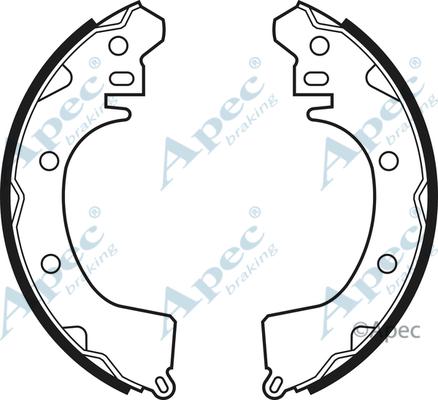 APEC SHU439 - Drum Brake Shoe Set car-mod.net