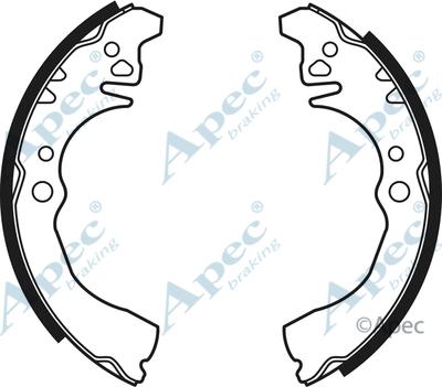 APEC SHU605 - Drum Brake Shoe Set car-mod.net