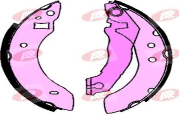 AP-SA A4600 - Drum Brake Shoe Set car-mod.net