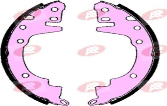 AP-SA A4610 - Drum Brake Shoe Set car-mod.net