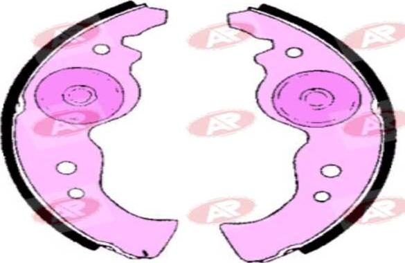 AP-SA A4370 - Drum Brake Shoe Set car-mod.net