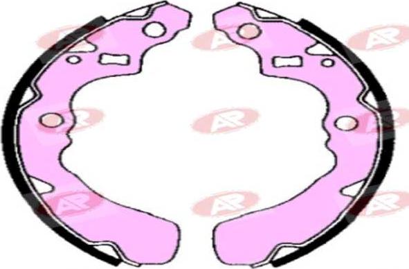 AP-SA A5660 - Drum Brake Shoe Set car-mod.net