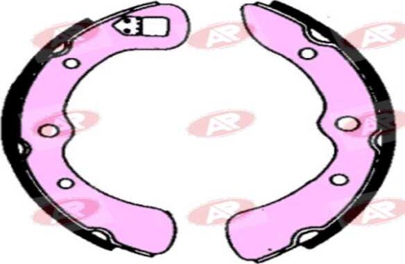 AP-SA A5870 - Drum Brake Shoe Set car-mod.net