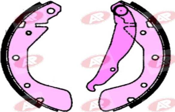 AP-SA A6790 - Drum Brake Shoe Set car-mod.net
