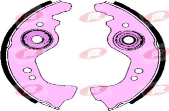 AP-SA A0700 - Drum Brake Shoe Set car-mod.net