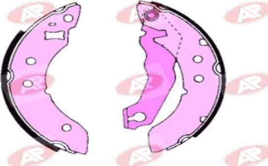 AP-SA A1390 - Drum Brake Shoe Set car-mod.net
