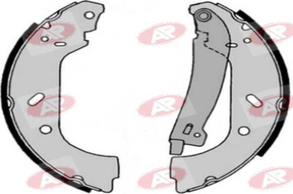 AP-SA A8640 - Drum Brake Shoe Set car-mod.net