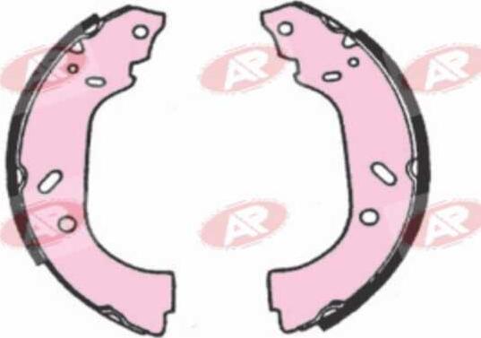 AP-SA A7150 - Drum Brake Shoe Set car-mod.net