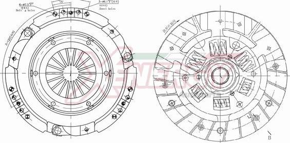 AP XENERGY VKRNA800217 - Clutch Kit car-mod.net
