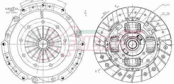 AP XENERGY VKVWA9032 - Clutch Kit car-mod.net