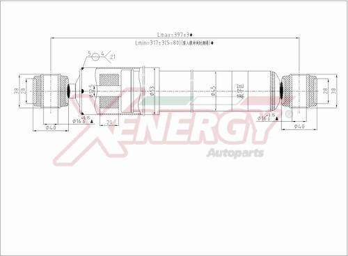 AP XENERGY X991502 - Shock Absorber car-mod.net