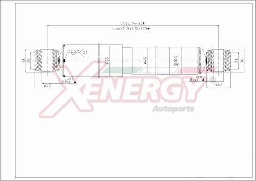 AP XENERGY X992515 - Shock Absorber car-mod.net
