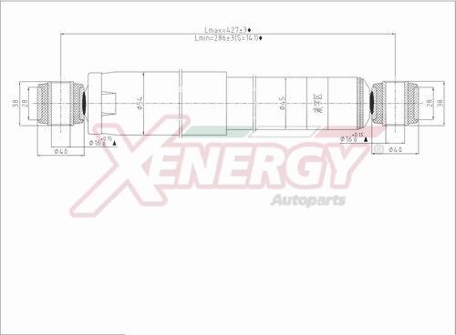AP XENERGY X992516 - Shock Absorber car-mod.net