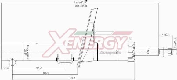 AP XENERGY X947334 - Shock Absorber car-mod.net