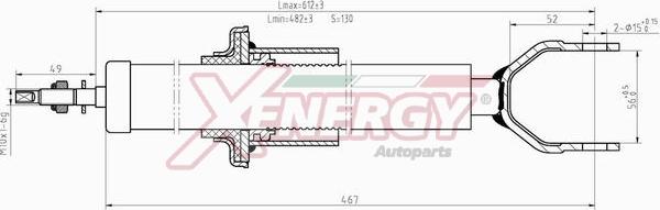 AP XENERGY X926551 - Shock Absorber car-mod.net