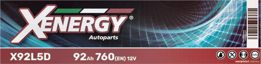 AP XENERGY X92L5D - Starter Battery car-mod.net