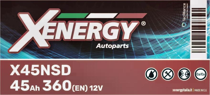 AP XENERGY X45NSD - Starter Battery car-mod.net