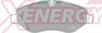 AP XENERGY X40954 - Brake Pad Set, disc brake car-mod.net