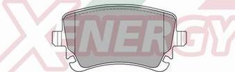 AP XENERGY X40903 - Brake Pad Set, disc brake car-mod.net