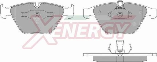 AP XENERGY X40918 - Brake Pad Set, disc brake car-mod.net