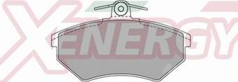 AP XENERGY X40446 - Brake Pad Set, disc brake car-mod.net