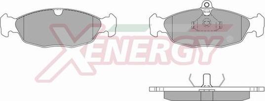 AP XENERGY X40409 - Brake Pad Set, disc brake car-mod.net
