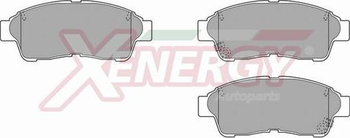 AP XENERGY X40547 - Brake Pad Set, disc brake car-mod.net