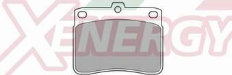 AP XENERGY X40568 - Brake Pad Set, disc brake car-mod.net