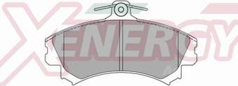 AP XENERGY X40633 - Brake Pad Set, disc brake car-mod.net