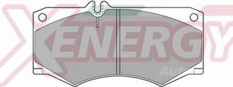 AP XENERGY X40073 - Brake Pad Set, disc brake car-mod.net
