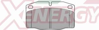 AP XENERGY X40178 - Brake Pad Set, disc brake car-mod.net