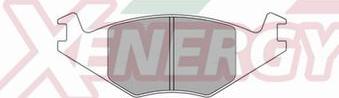 AP XENERGY X40173 - Brake Pad Set, disc brake car-mod.net