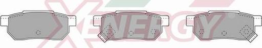 AP XENERGY X40345 - Brake Pad Set, disc brake car-mod.net