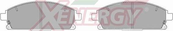 AP XENERGY X40799 - Brake Pad Set, disc brake car-mod.net