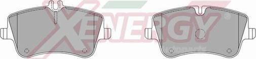 AP XENERGY X40755 - Brake Pad Set, disc brake car-mod.net