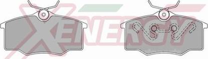 AP XENERGY X40738 - Brake Pad Set, disc brake car-mod.net