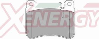 AP XENERGY X41069 - Brake Pad Set, disc brake car-mod.net