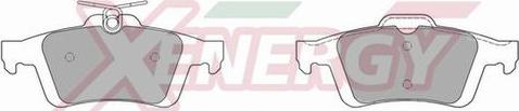 AP XENERGY X41062 - Brake Pad Set, disc brake car-mod.net