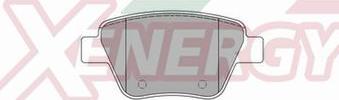 AP XENERGY X41072 - Brake Pad Set, disc brake car-mod.net